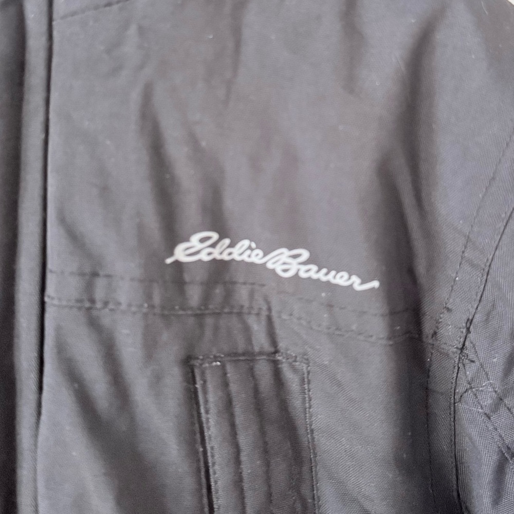 Eddie Bauer Superior Down Parka with Fur Trim Hood in Black - Picture 11 of 16
